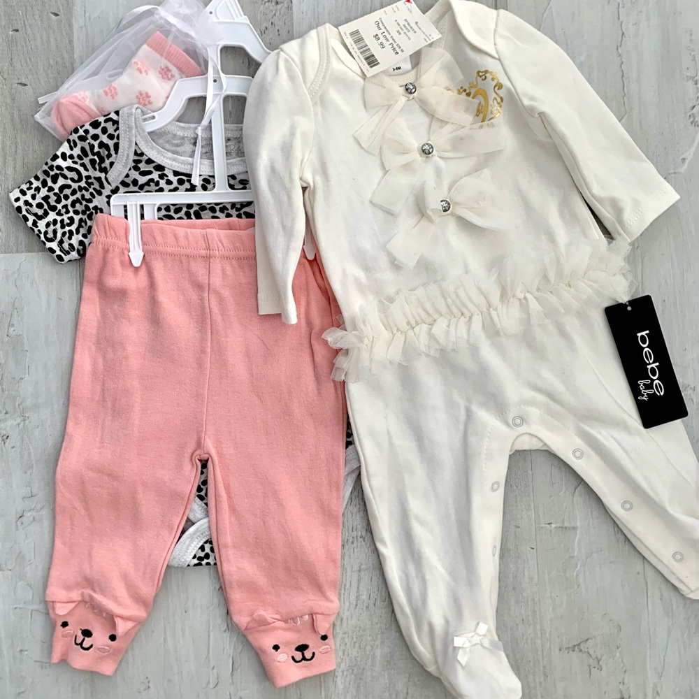 NWT Baby Girl Clothes Lot
